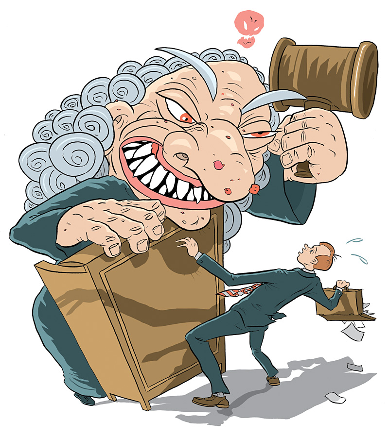 Silencing Aspiring Judges