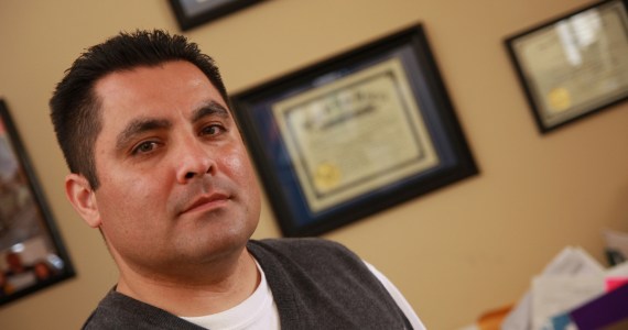 Eduardo Beckett, attorney for the El Paso nonprofit Las Americas Immigrant Advocacy Center, is leading the legal battle to help innocent Mexicans caught up in drug violence gain asylum and protection in the United States.