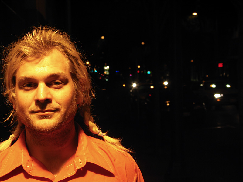 Nice pigtails, Karl Blau.