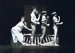 Cunningham (second from left) at Cornish in 1939.