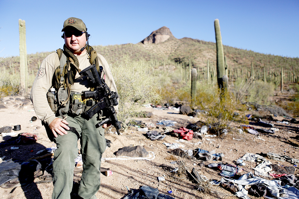 Pinal County sheriff’s sergeant Brian Messing at the shooting site: “We had some bad tactics that day, errors we had tolook at.”
