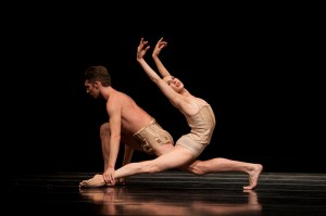 Foster with Lucien Postlewaite: suggestive power plays.