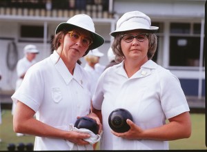 We can't tell them apart, either. The Topp Twins (on film) at the Admiral.