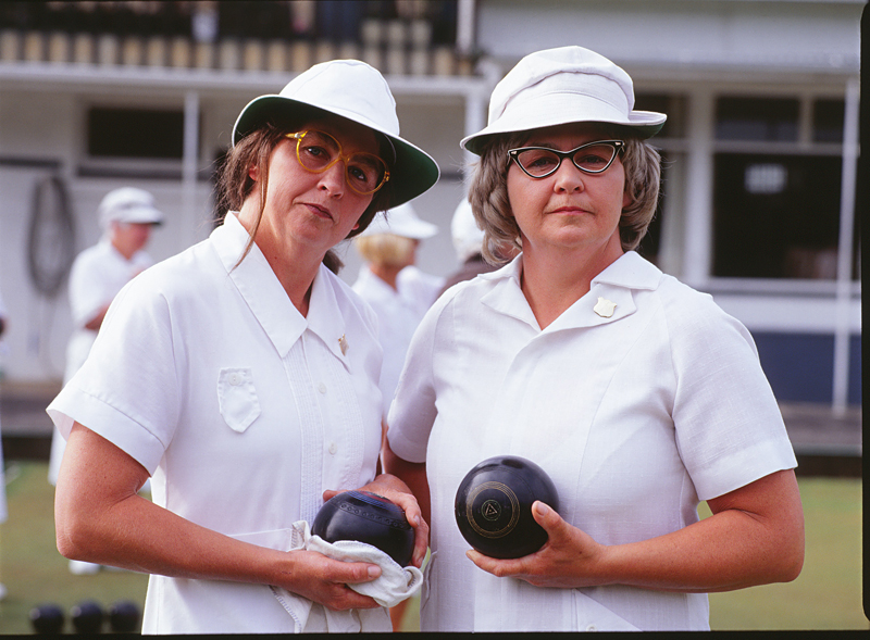 We can't tell them apart, either. The Topp Twins (on film) at the Admiral.