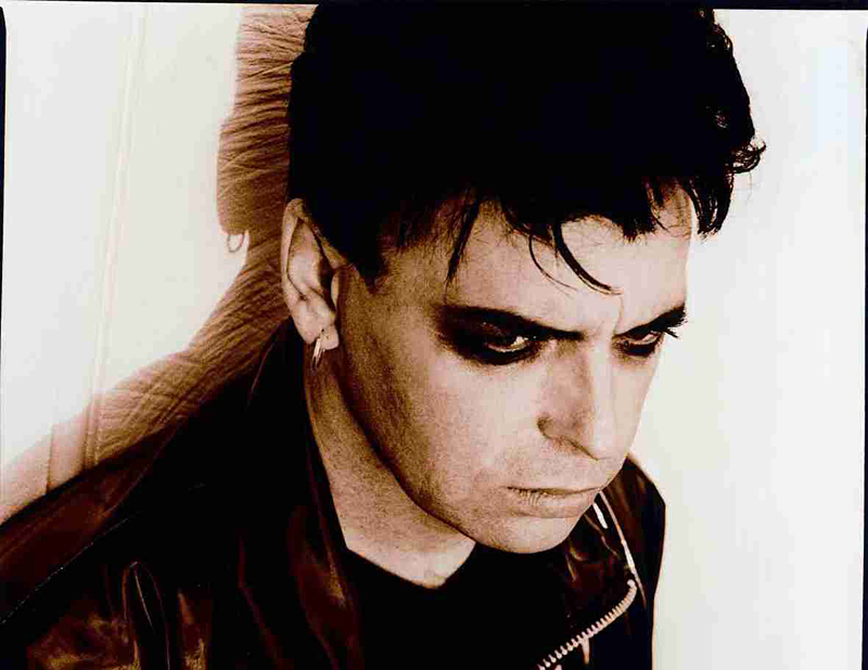 Gary Numan, Halloween makeup-ready.