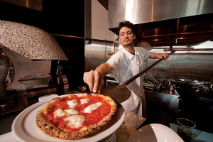 Belickis once cooked in one of Dale Chihuly's kilns.