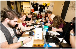 KEXP is prepared for a rent party.