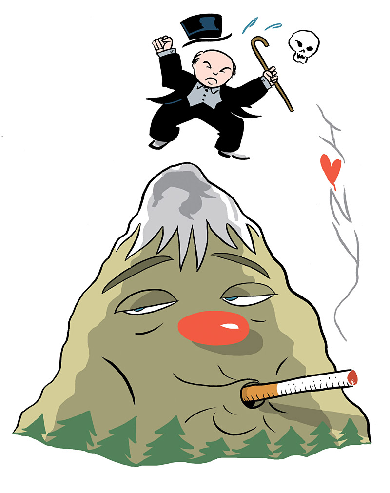 Michael Bloomberg's Tobacco Row