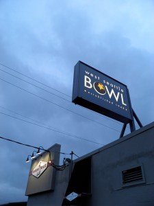 The neighborhood bowling alley: an endangered species.