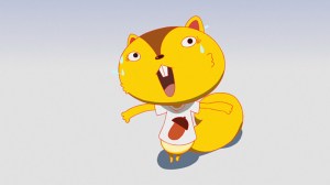 A denizen of Hosoda's anime menagerie.
