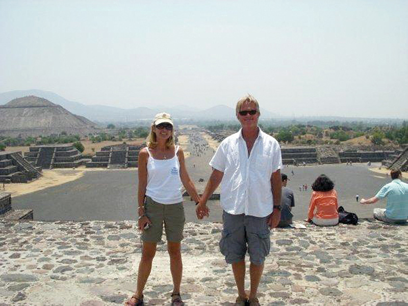 Kristin and Scott in happier times.