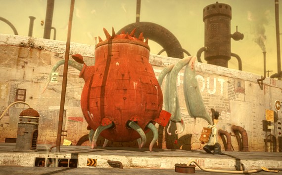 The thing in The Lost Thing.