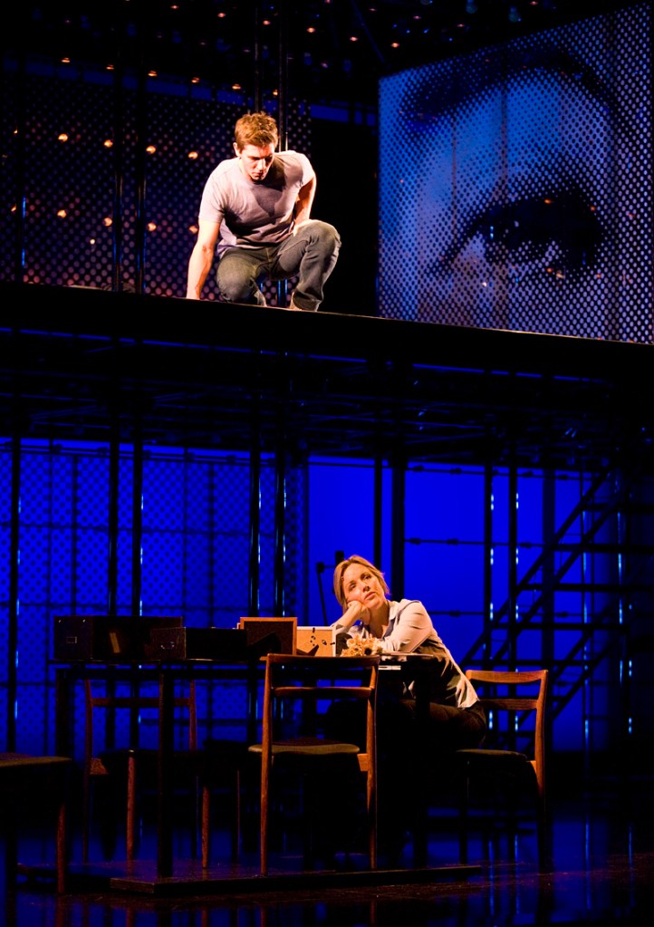 Curt Hansen and Alice Ripley in the national tour of Next to Normal.