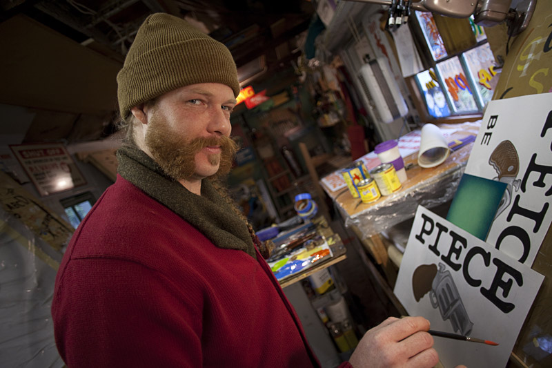 The Savant on the job.