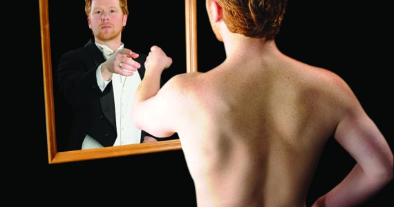 A tenor faces his fiercest critic.