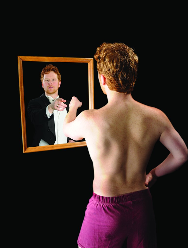 A tenor faces his fiercest critic.