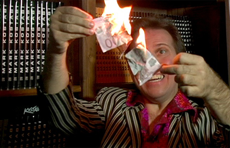 Kostabi as he attempts to revive his career today.