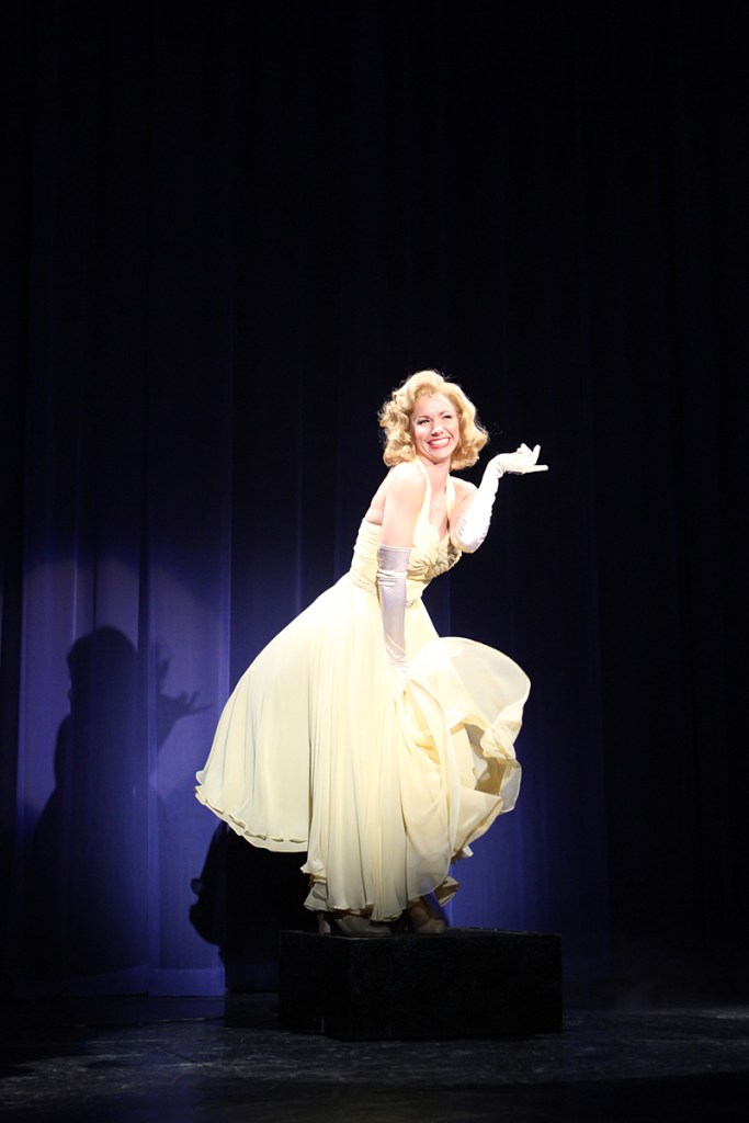 What man wouldn't go red for Iron Curtain's Danielle Barnum?