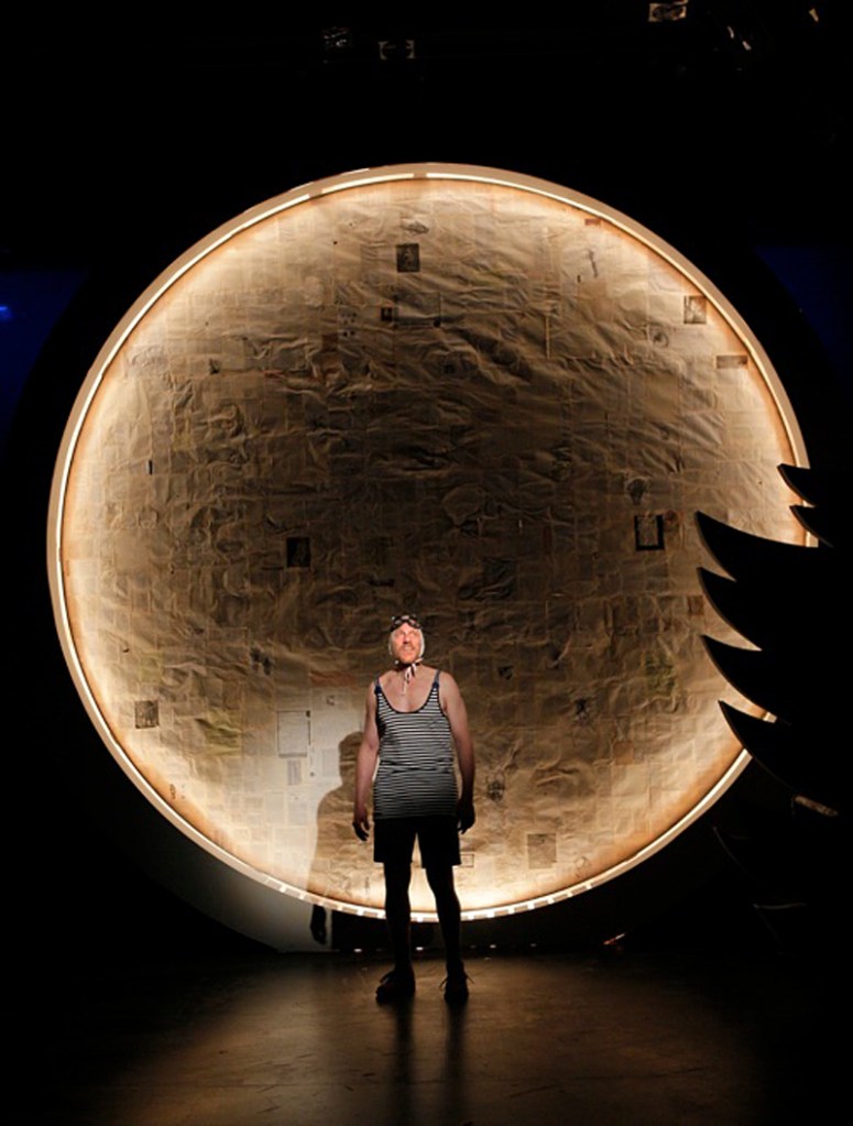 Patten amid Beningtons excellent scenery.