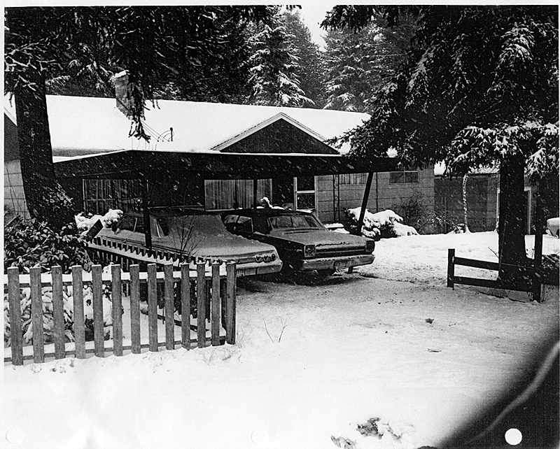 Pratt met his end at this snowy Shoreline home.