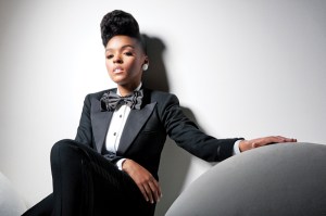Bouffant beauty Janelle Mona&eacute;.