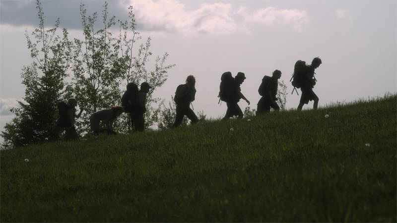 They take a hike--into horror!