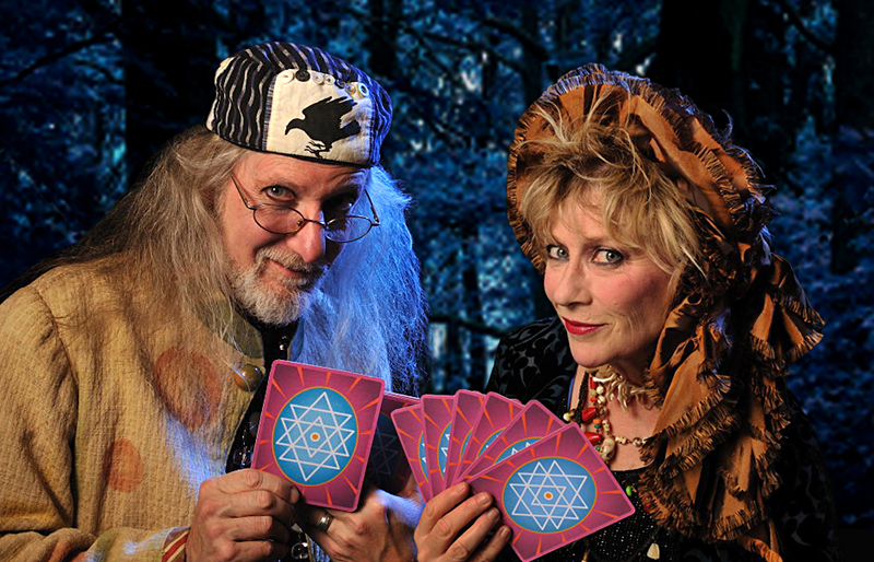 The married cabaret duo.