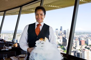 Server Camy Brown presents the Lunar Orbiter.