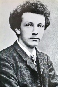 Strauss in (much) younger days.
