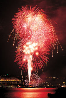 Ivar's Fireworks Viewing