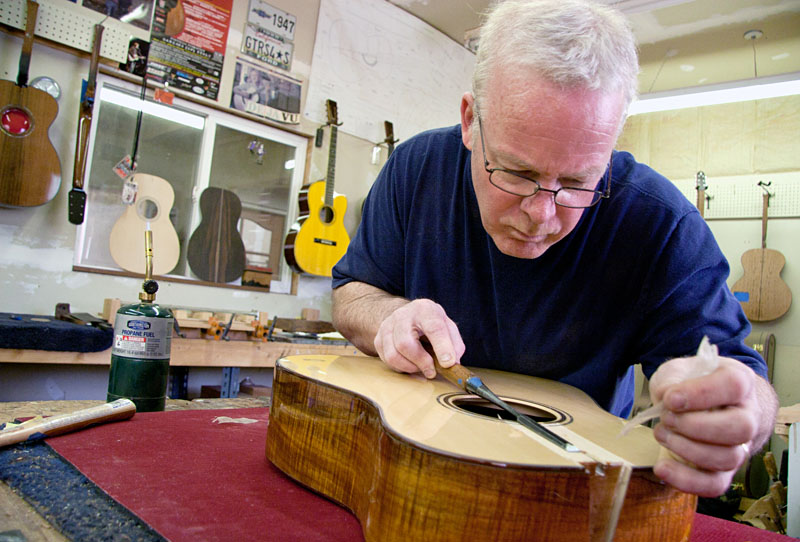 David Crosby calls his McAlister ax "my favorite guitar."