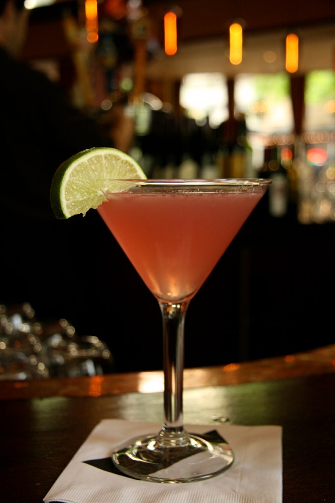 Sazerac serves a tasty Cosmopolitan.