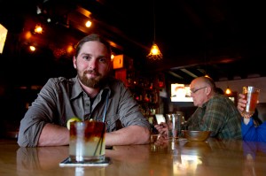 This man badly wants to discuss beer with you.