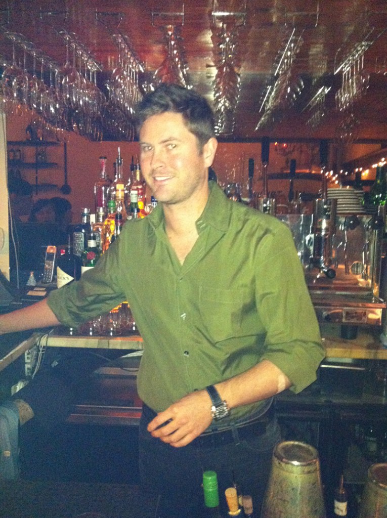 Personable bartender, personalized cocktails.