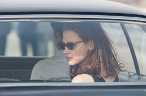 Chastain as Nazi hunter.