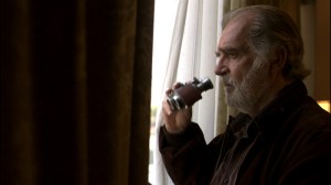 Jose (Lujan) reverses the view from a fateful window.