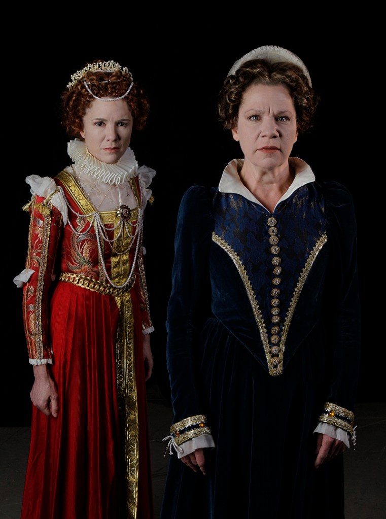 Rival monarchs Bouchard (left) and Allgood.