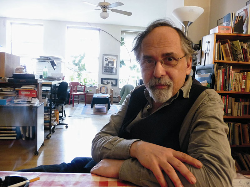 Spiegelman in his SoHo loft.