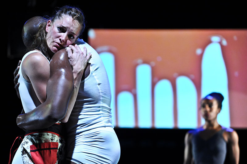 Monthy and Jones in a dance of domestic combat.