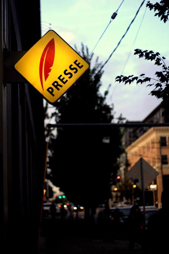 Clark was inspired to write "Surgeon" at Capitol Hill's Cafe Presse.