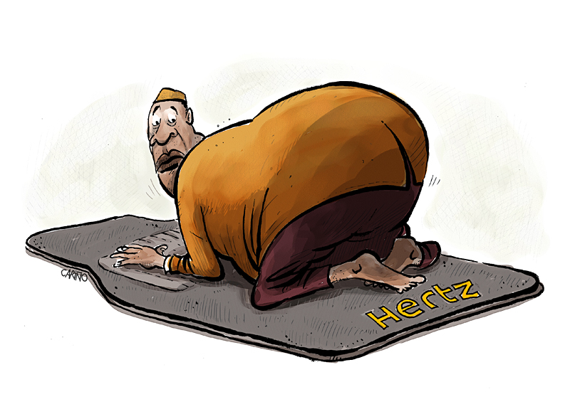 Hertz's Muslim Problem