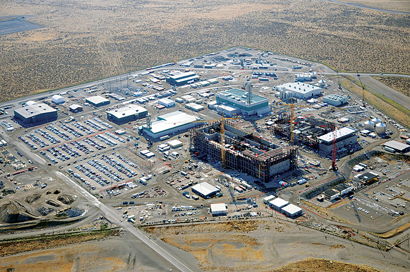 Hanford is currently home to the largest construction operation taking place anywhere in the United States.