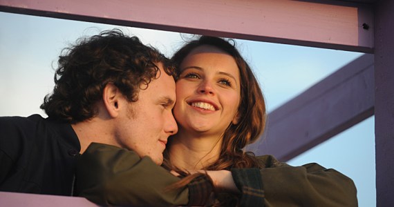 Young lovers Jones and Yelchin.