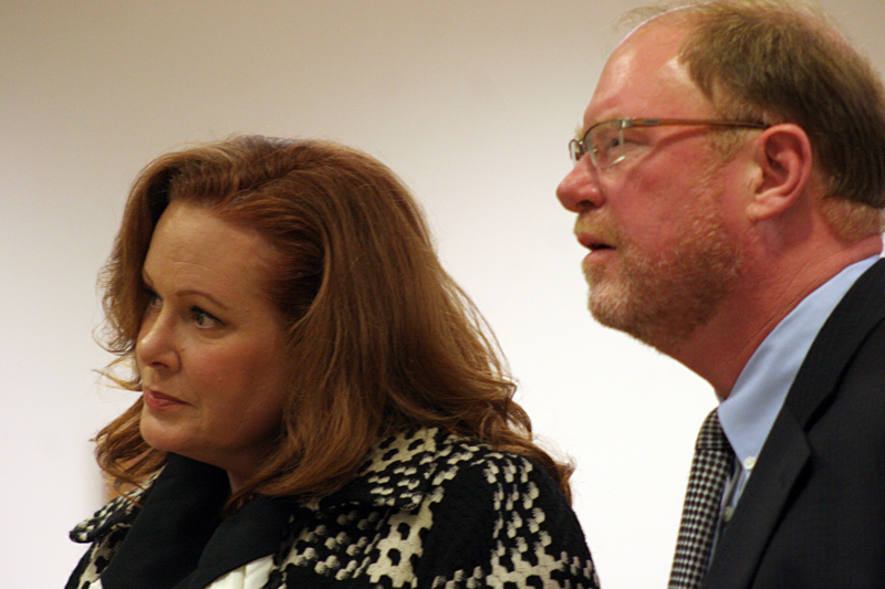 Thomas, with attorney Craig Platt, entered a not-guilty plea on Halloween.