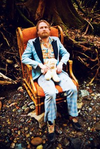 At Annex Theatre, Montgomery takes a break from the weirdness.