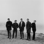 The Sonics pose al fresco.