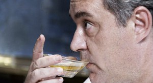 Adria samples his creations.