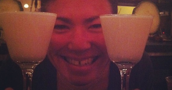 Is Hines good enough to bartend at her own restaurant?