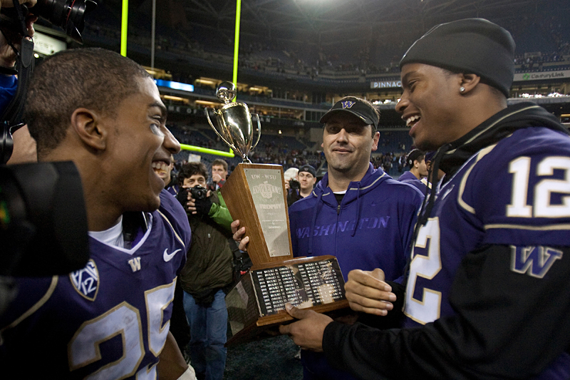 Congrats, Coach Sark, you just won the Apple Cup! Now your employers get to subsidize tourism in San Antonio.