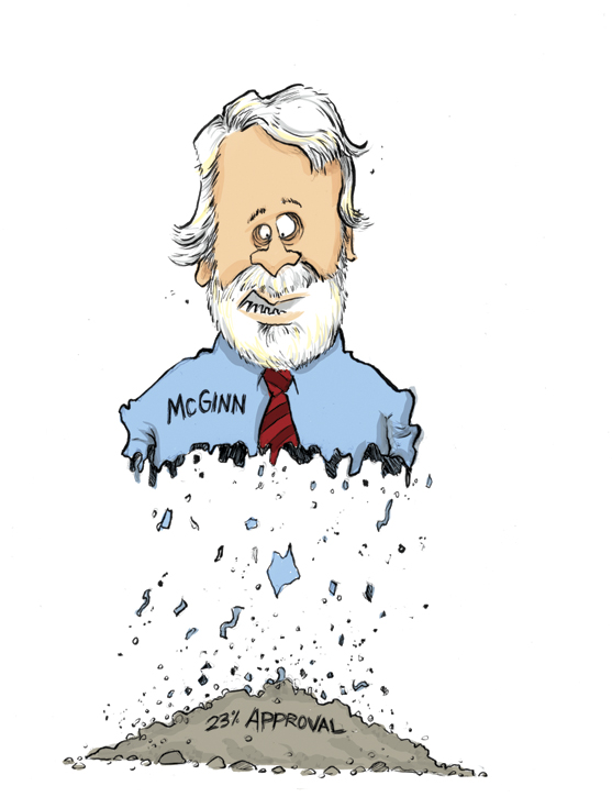 Mike McGinn's Empty Wallet